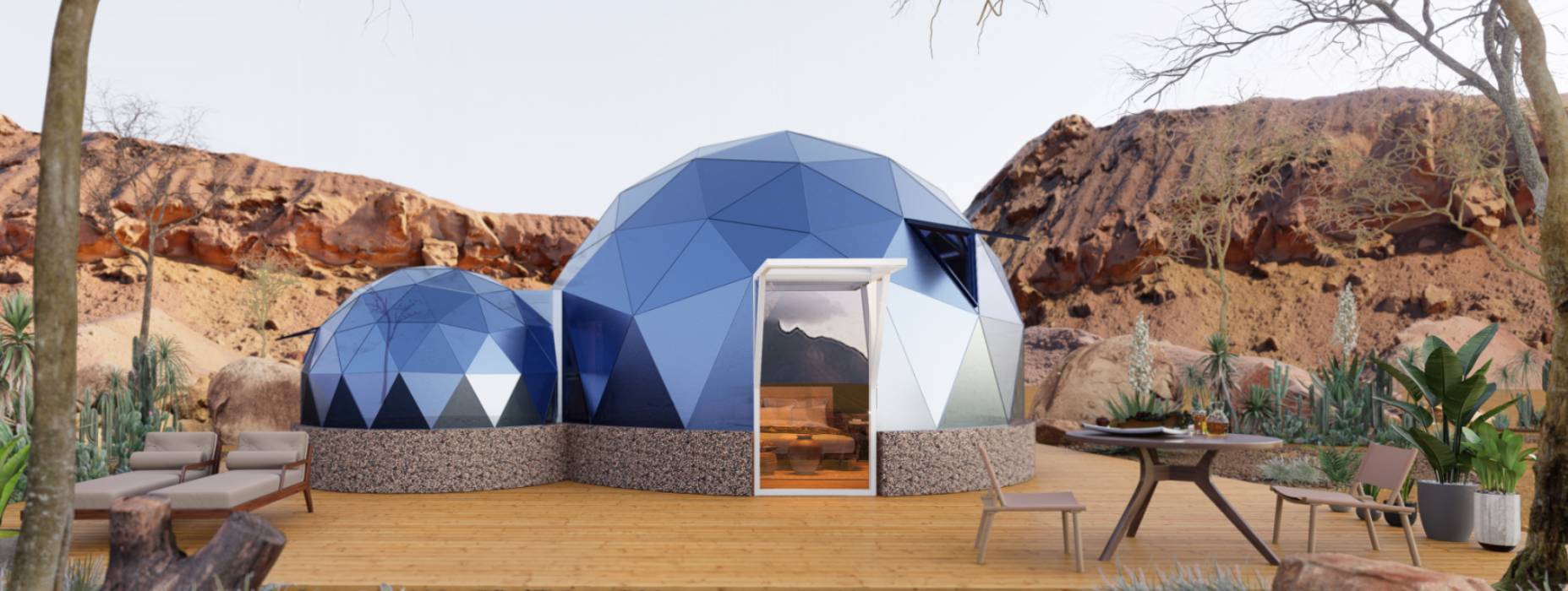 溧水区球形智能光伏玻璃星空房